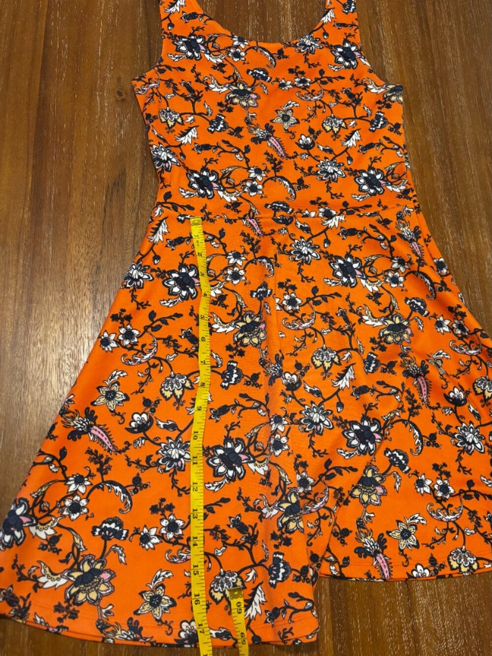 H&M Dress Lot (Orange Size 6, Blue and White Stripes Size 6, Green Lace Size 8) - Picture 12 of 13